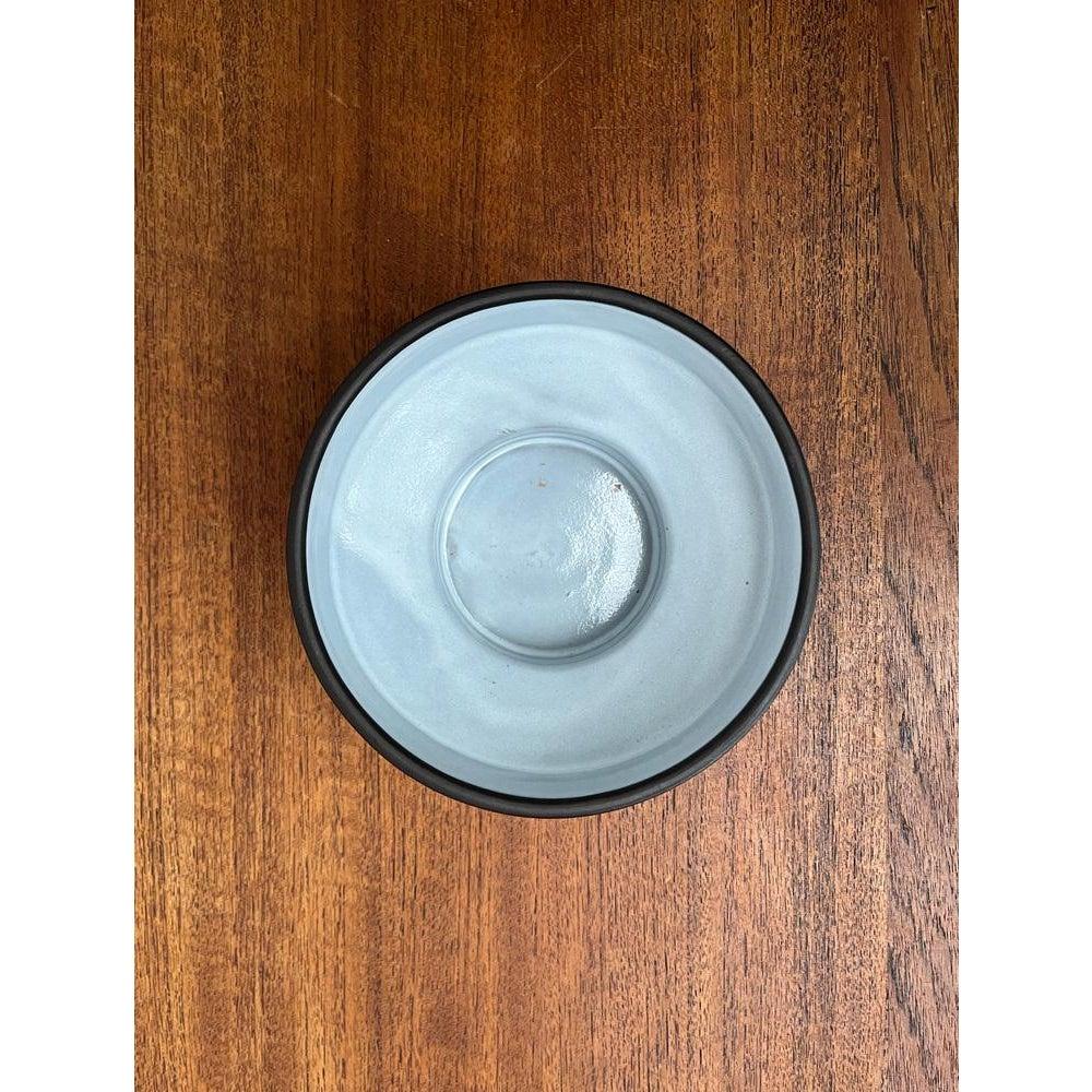 Ciotola o vaso Ikebana di Studio Pottery tedesco di metà secolo, Amburgo, anni '60 in vendita 3