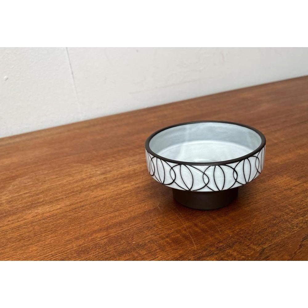 XX secolo Ciotola o vaso Ikebana di Studio Pottery tedesco di metà secolo, Amburgo, anni '60 in vendita