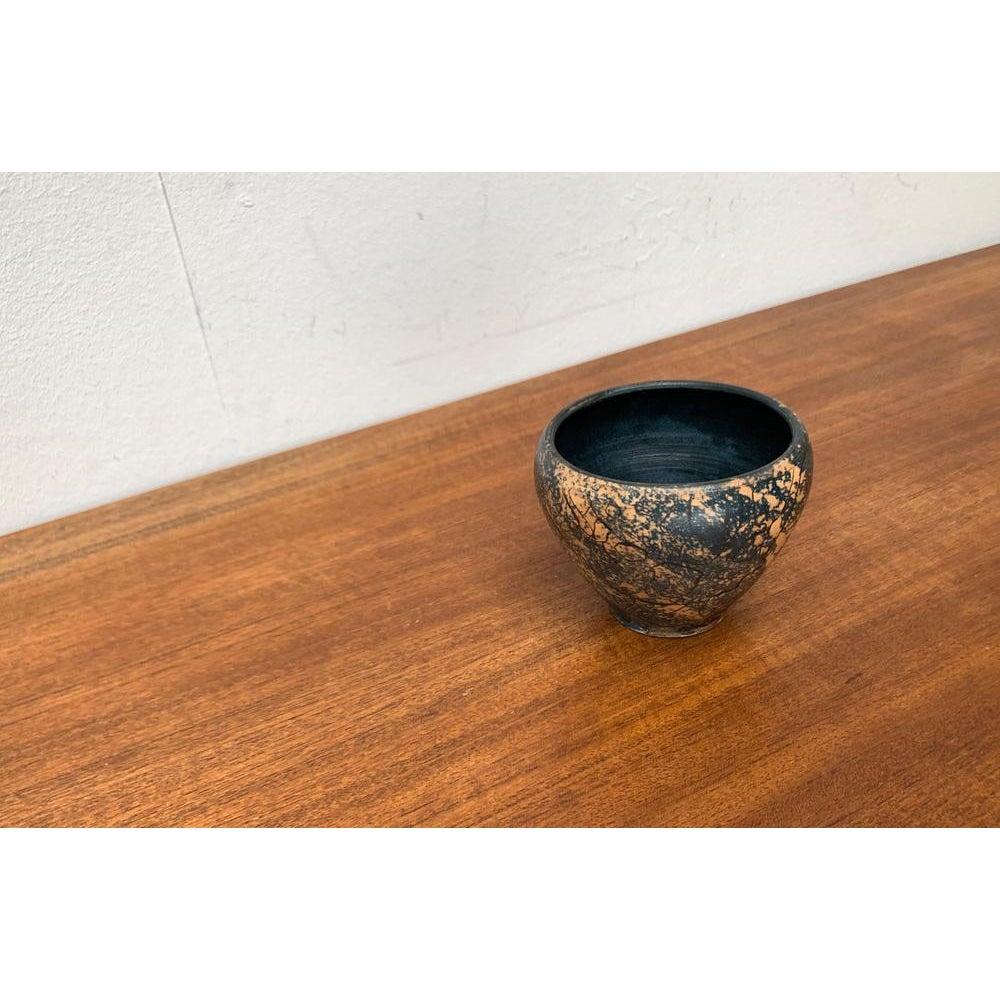 XX secolo Vaso a ciotola in Studio Pottery tedesco di metà secolo di Gerhard Liebenthron, anni '60 in vendita