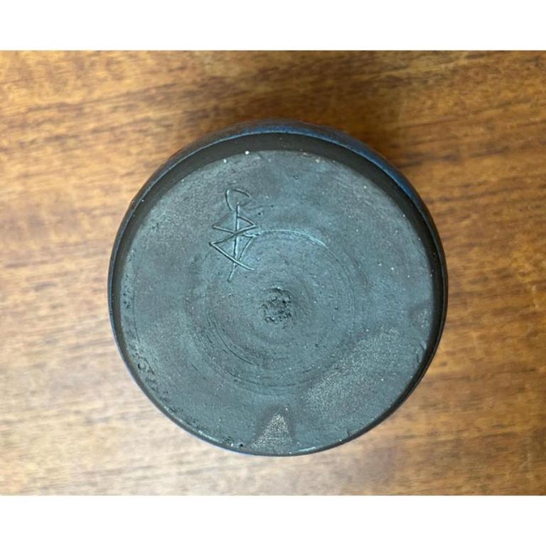 Mid-Century German Studio Pottery Box with Lid from Töpferei Bücking, 1960s For Sale 5