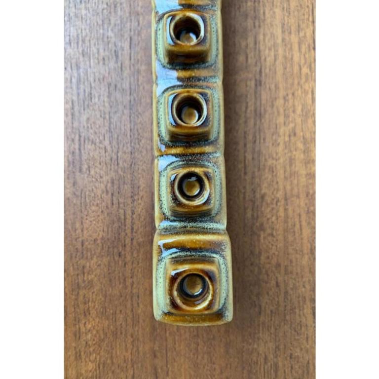 Deutsche Studio Pottery Brutalistischer Kerzenständer, 1960er Jahre im Angebot 1