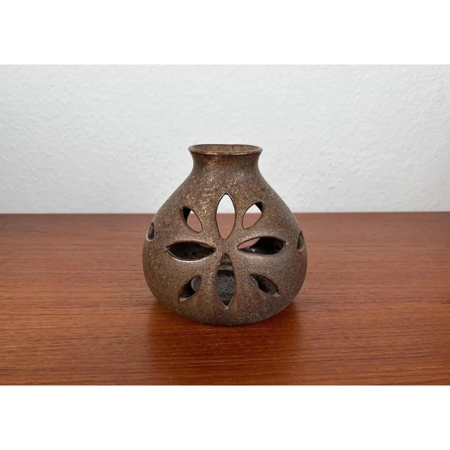 Portacandele in Studio Pottery tedesco di Melitta Teubner, 1960 in vendita 4