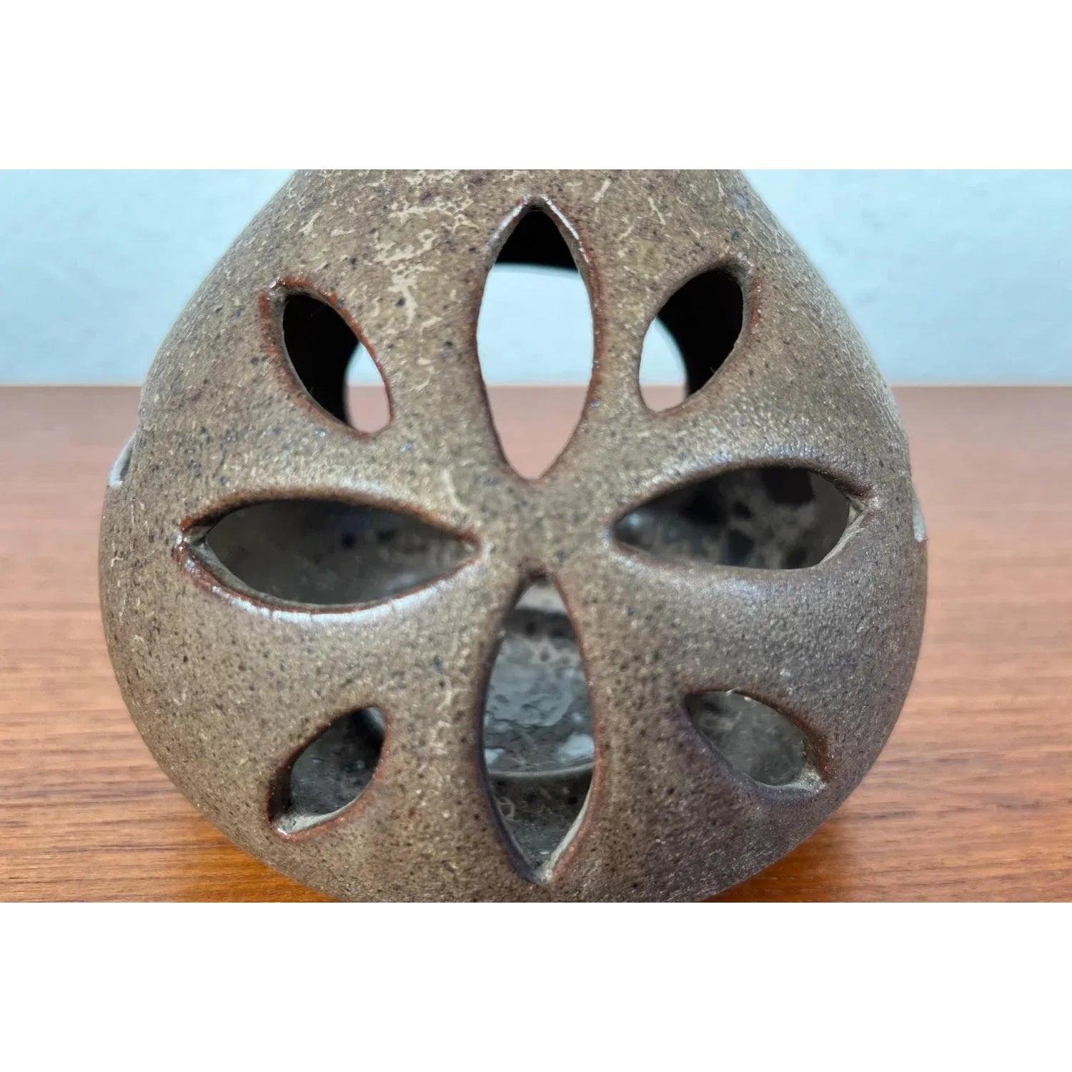 Portacandele in Studio Pottery tedesco di Melitta Teubner, 1960 in vendita 2