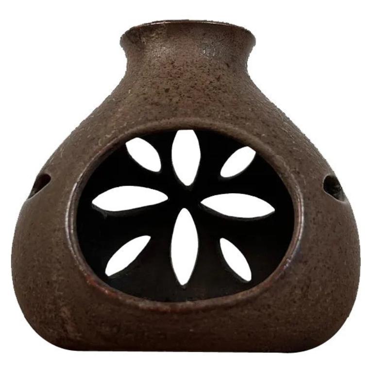 Portacandele in Studio Pottery tedesco di Melitta Teubner, 1960