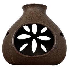 Mid-Century German Studio Pottery Candle Holder by Melitta Teubner, 1960s