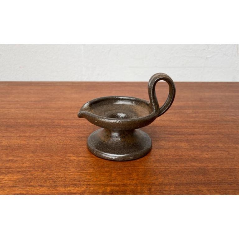 Deutscher Studio-Kerzenhalter aus der Mitte des Jahrhunderts von Rudi Stahl, 1960er Jahre im Angebot 5