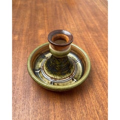 Deutsche Studio Pottery Kerzenhalter, 1960er Jahre