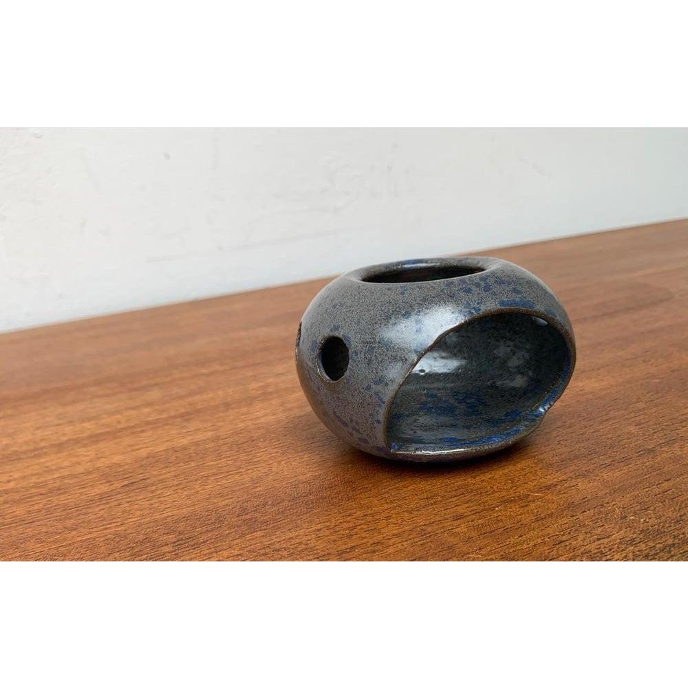 XX secolo Portacandele in Studio Pottery di Meike Falck Nicolaisen, 1960 in vendita
