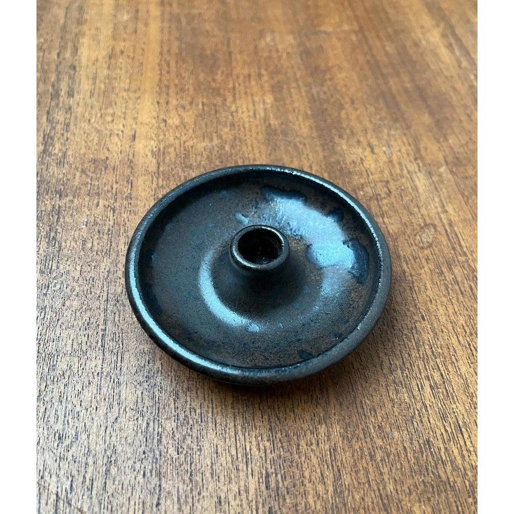 Mid-Century moderno Portacandele in Studio Pottery di Monika Maetzel del 1960 in vendita