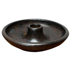 Mid-Century German Studio Pottery Candleholder by Monika Maetzel 1960s