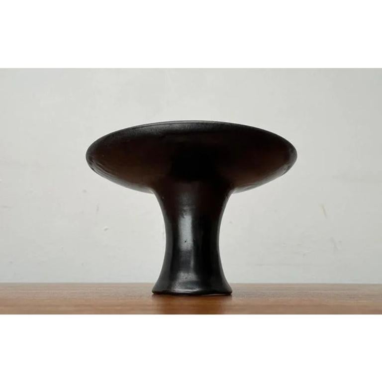 Tedesco Vaso portacandele di Studio Pottery tedesco di metà secolo di Till Sudeck, anni '60 in vendita