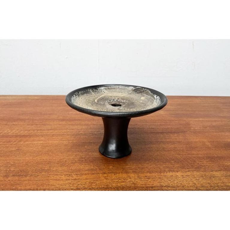 XX secolo Vaso portacandele di Studio Pottery tedesco di metà secolo di Till Sudeck, anni '60 in vendita