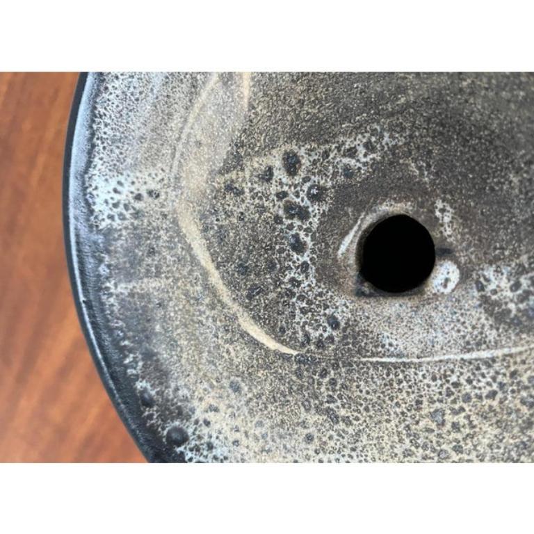 Vaso portacandele di Studio Pottery tedesco di metà secolo di Till Sudeck, anni '60 in vendita 1
