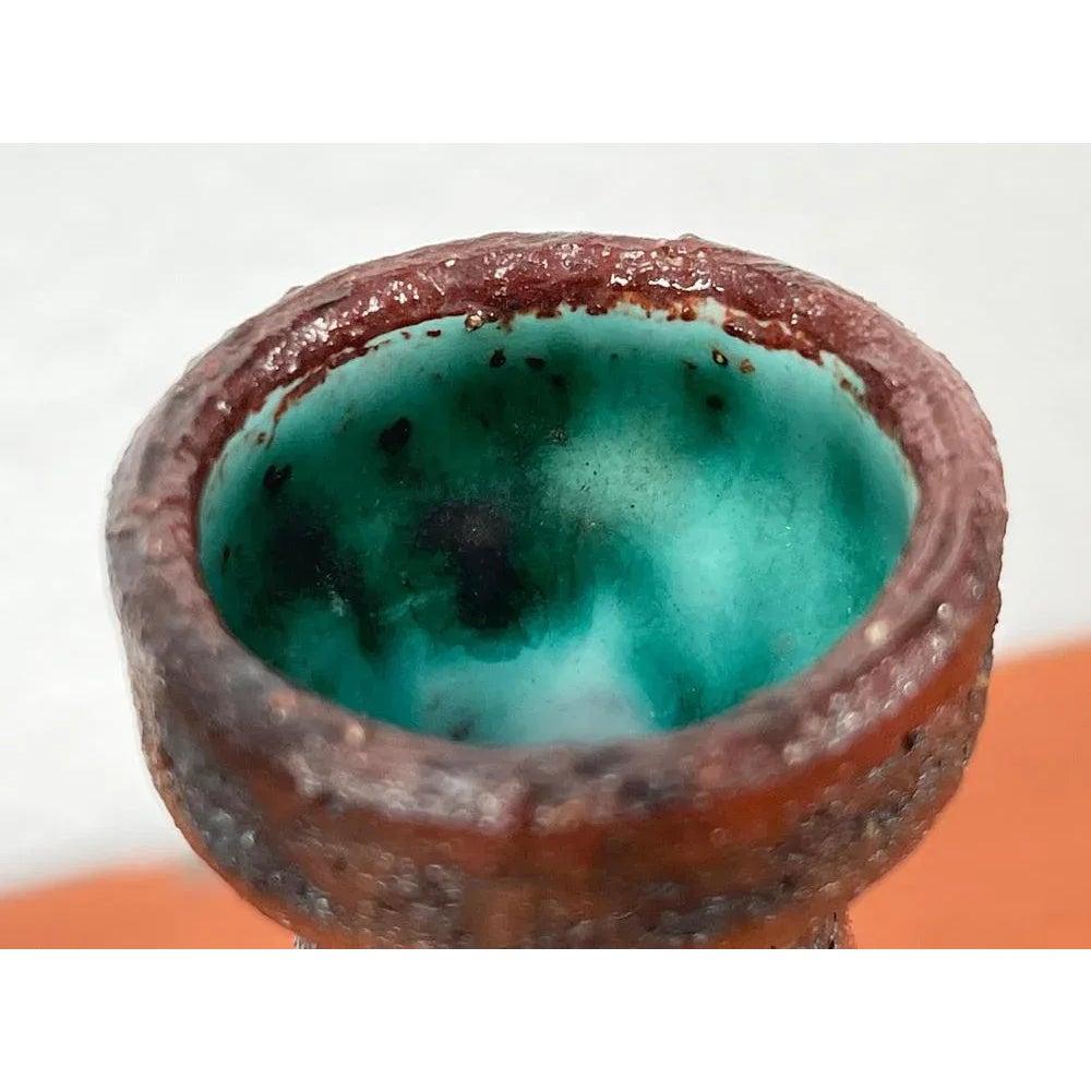 Vaso a caraffa in Studio Pottery di Gerhard Liebenthron, metà secolo, Germania, 1964 in vendita 3