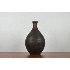 Karaffenvase von Gerhard Liebenthron aus der Mitte des Jahrhunderts, Studio Pottery, 1964