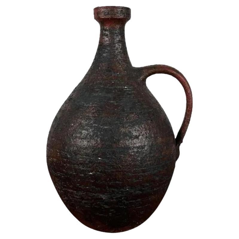 Vaso a caraffa in Studio Pottery di Gerhard Liebenthron, metà secolo, Germania, 1964 in vendita