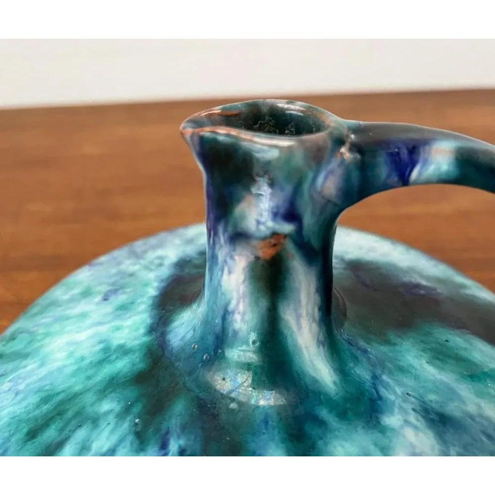 Karaffenvase aus deutscher Studio Pottery aus der Jahrhundertmitte von Ingeborg Langelotz, 1960er Jahre im Angebot 3