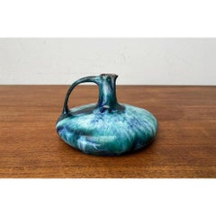 Mid-Century German Studio Pottery Carafe Vase by Ingeborg Langelotz, 1960s