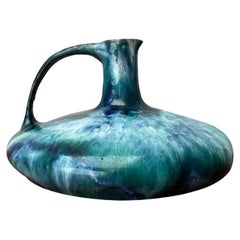 Vintage Mid-Century German Studio Pottery Carafe Vase by Ingeborg Langelotz, 1960s