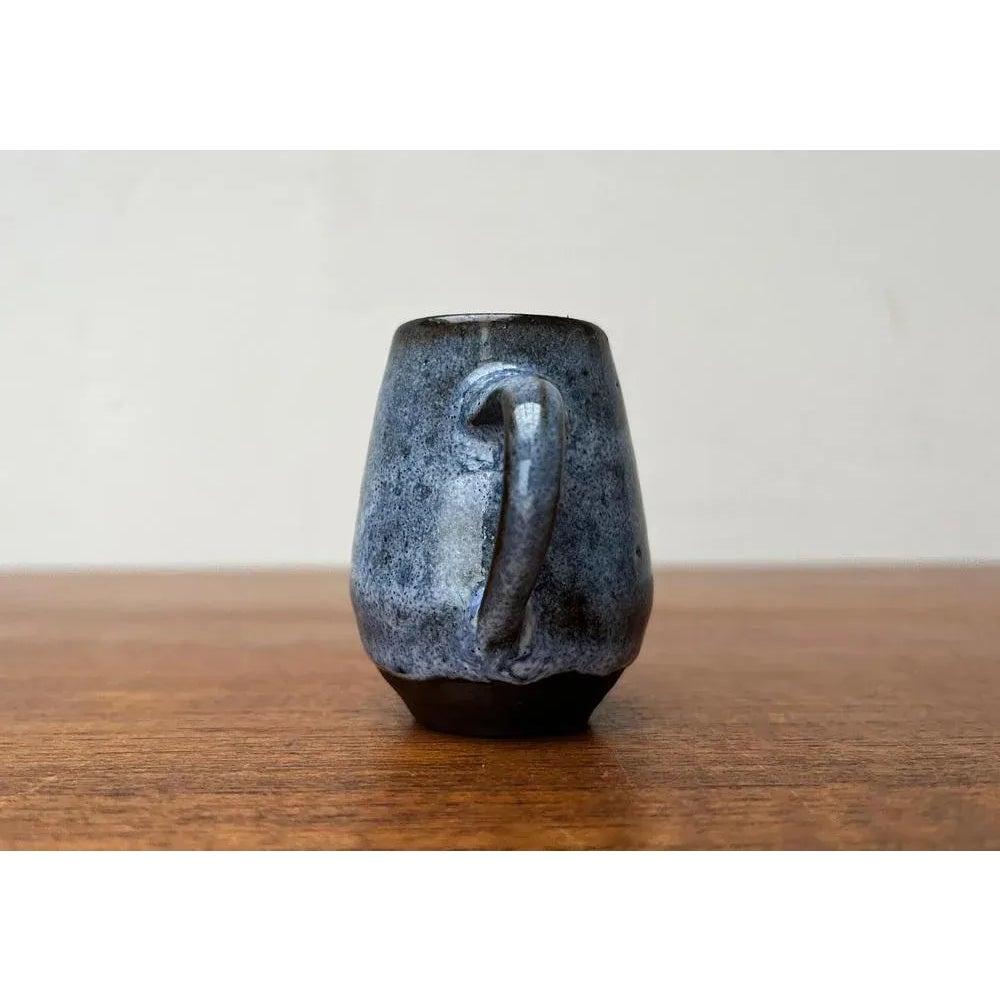 Mid-Century German Studio Pottery Carafe Vase by Janne Reckert-Cordua, 1960s For Sale 3