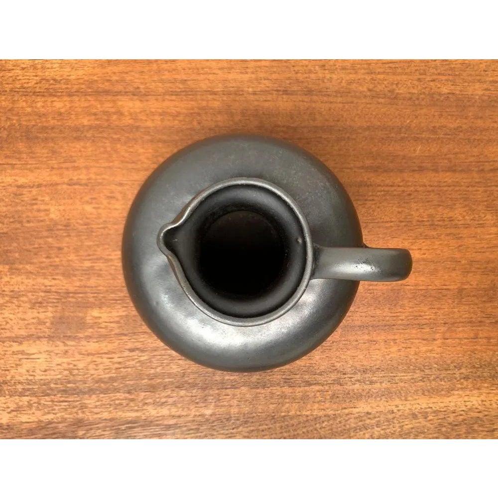 Jarrón jarra de cerámica alemana de mediados de siglo Studio Pottery de Josef Höhler, años 60 Moderno de mediados de siglo en venta