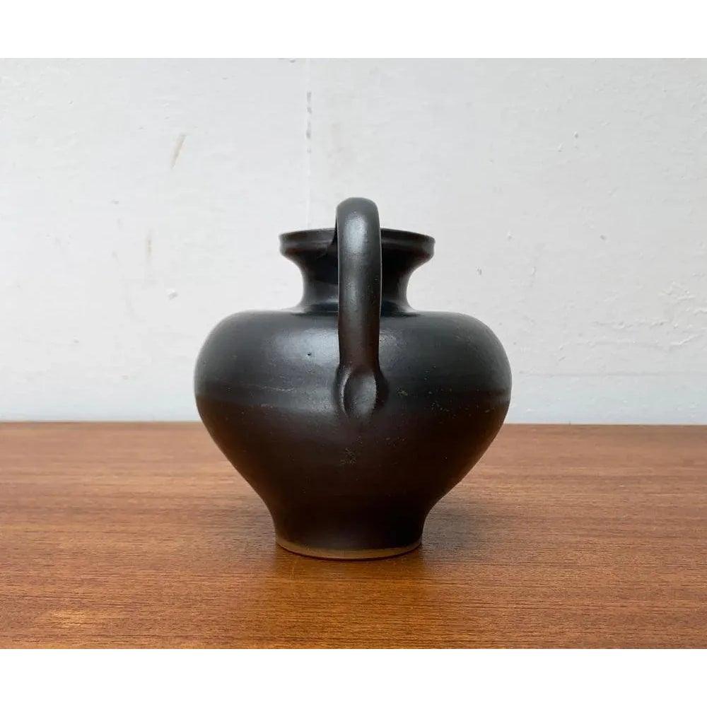 Jarrón jarra de cerámica alemana de mediados de siglo Studio Pottery de Josef Höhler, años 60 Alemán en venta