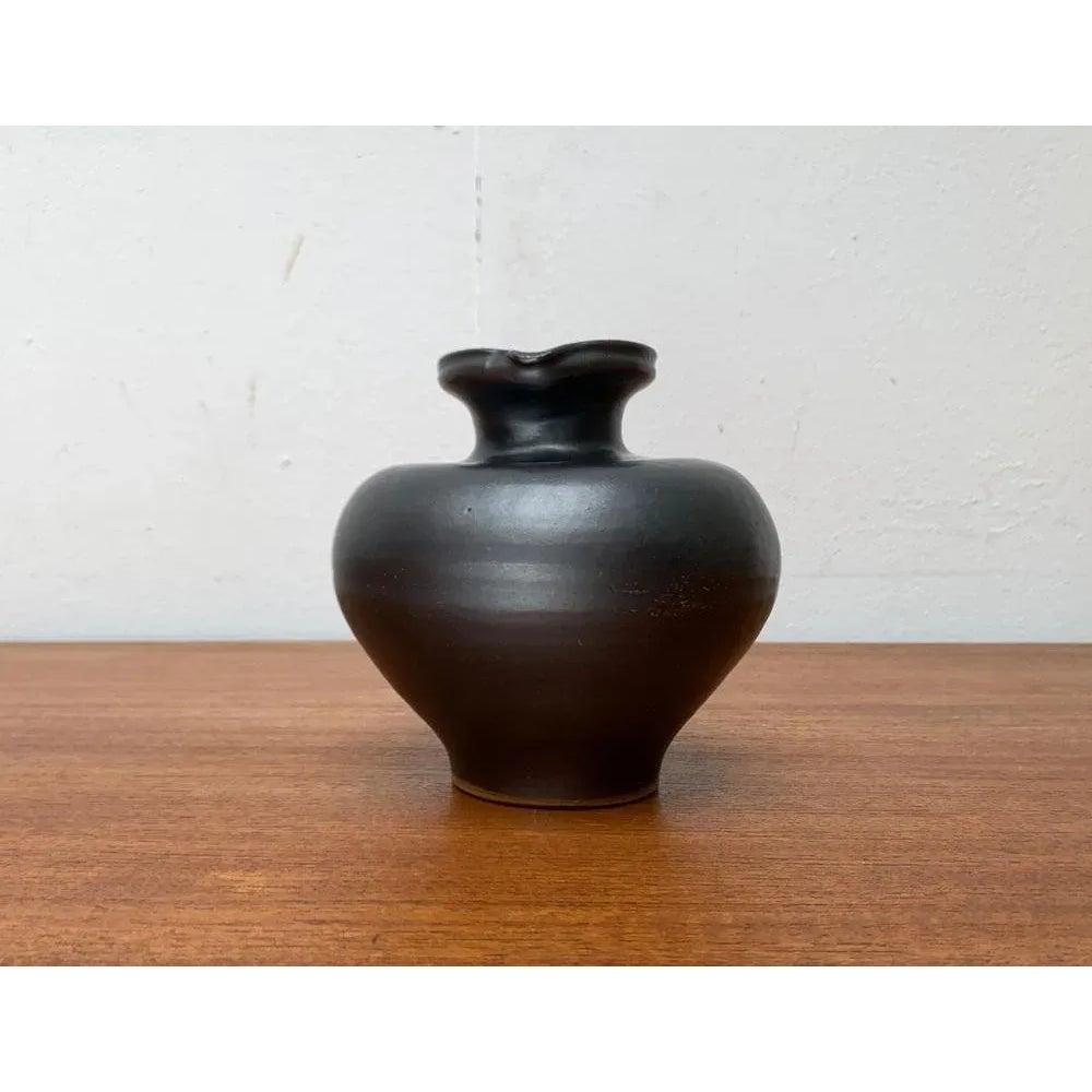 Jarrón jarra de cerámica alemana de mediados de siglo Studio Pottery de Josef Höhler, años 60 en Excelente estado para la venta en Hamburg, DE