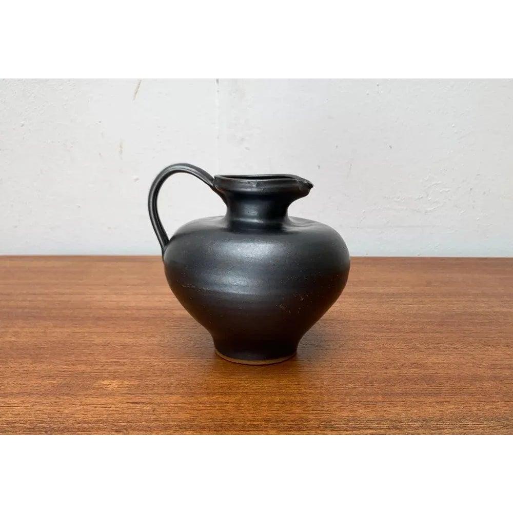 Jarrón jarra de cerámica alemana de mediados de siglo Studio Pottery de Josef Höhler, años 60 Cerámico en venta