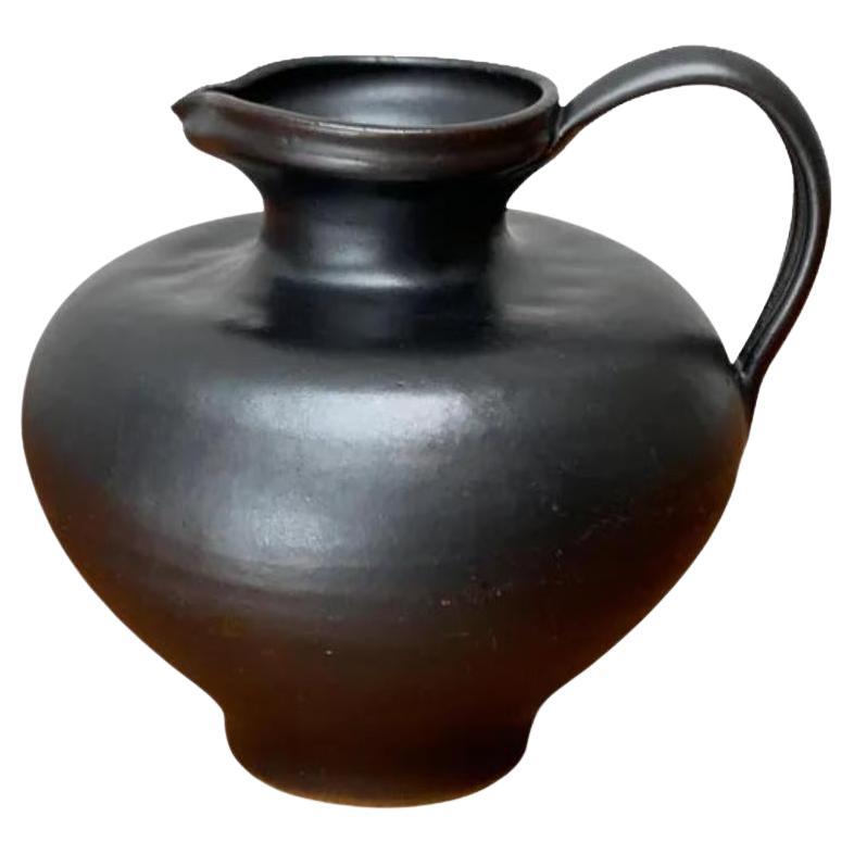 Karaffenvase aus deutscher Studio Pottery aus der Jahrhundertmitte von Josef Höhler, 1960er Jahre
