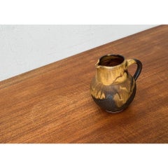 Jarrón jarra de Studio Pottery alemán de mediados de siglo, Otto Wichmann, años 60