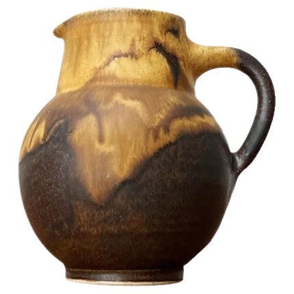 Mid-Century German Studio Pottery Carafe Vase by Otto Wichmann, 1960s
