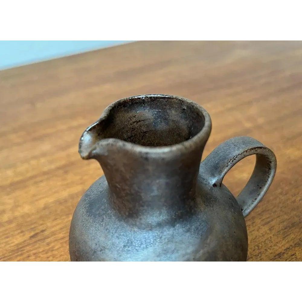 Vaso a caraffa in Studio Pottery tedesco del 1960 di Rainer Doss, metà secolo in vendita 3