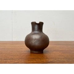 Vase carafe en Studio Pottery allemand du milieu du siècle par Rainer Doss, années 1960