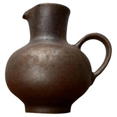 Vase carafe en Studio Pottery allemand du milieu du siècle par Rainer Doss, années 1960