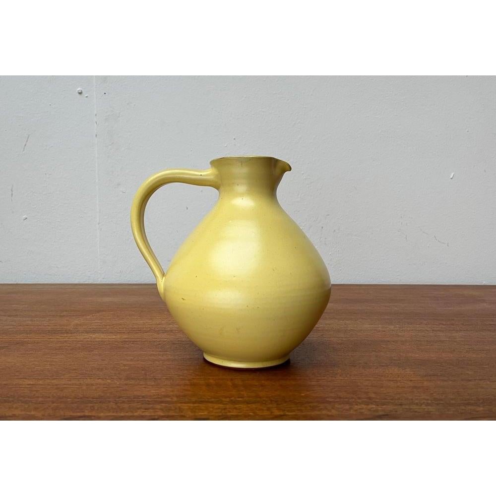 Vaso a caraffa in Studio Pottery tedesco di metà secolo di Wilhelm Diebener, anni '60 in vendita 1