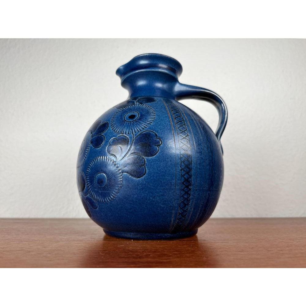 Vaso a caraffa in Studio Pottery tedesco di metà secolo di Wilhelm Kagel, anni '60 in vendita 4