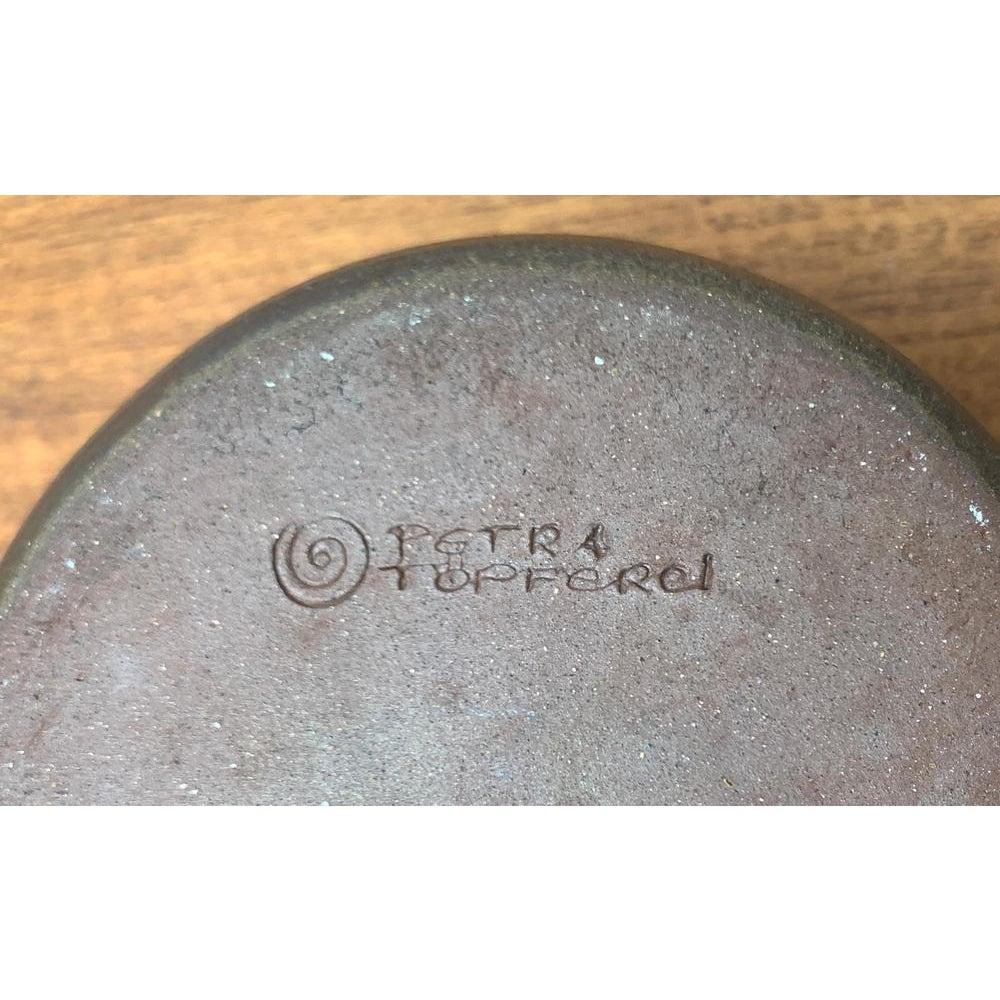 Jarrón jarra de Studio Pottery alemán de mediados de siglo de Petra Töpferei Años 60 en venta 2