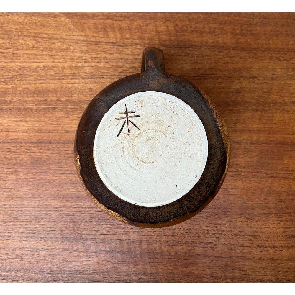 Vaso a caraffa di Studio Pottery tedesco di metà secolo di Till Sudeck, anni '60 in vendita 5