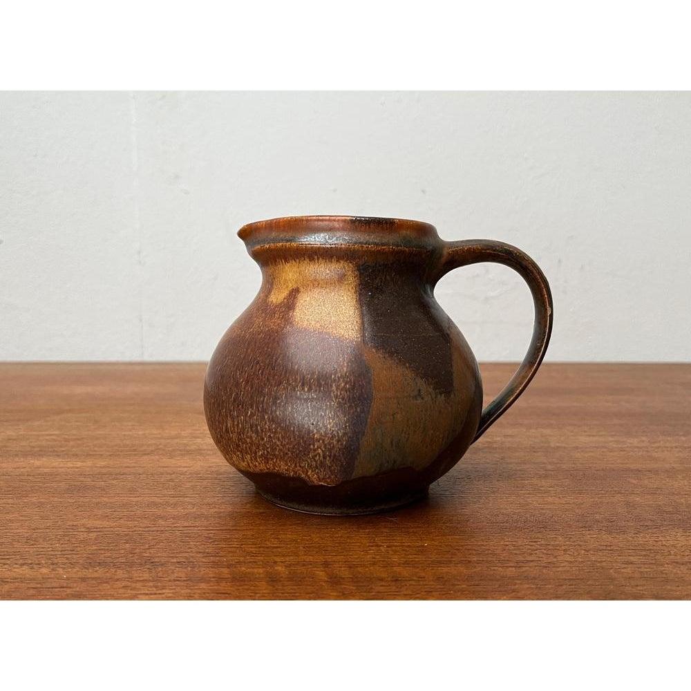 Mid-Century moderno Vaso a caraffa di Studio Pottery tedesco di metà secolo di Till Sudeck, anni '60 in vendita
