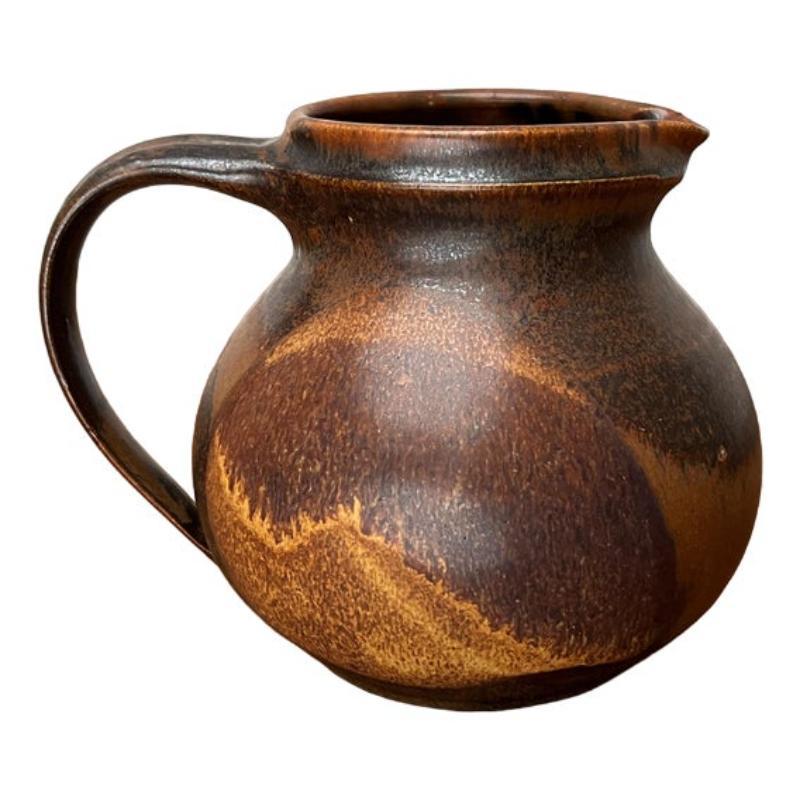 Vaso a caraffa di Studio Pottery tedesco di metà secolo di Till Sudeck, anni '60