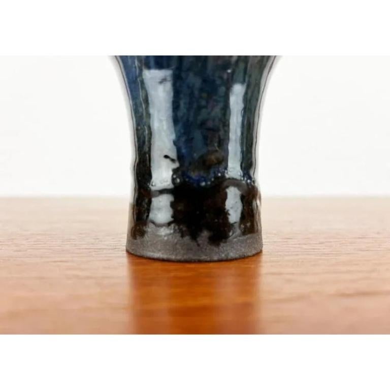 Vaso a calice di metà secolo in Studio Pottery tedesco di Janne Reckert Cordua, anni '60 in vendita 1