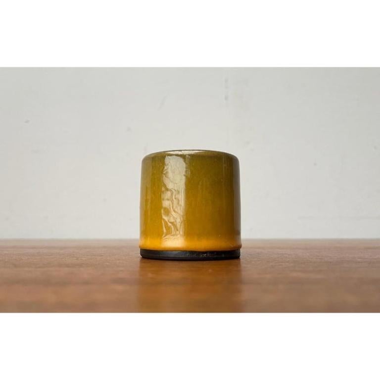 Vaso Ikebana di Studio Pottery tedesco di metà secolo di BKW, anni '60 in vendita 4