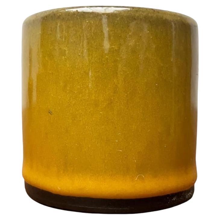 Vaso Ikebana di Studio Pottery tedesco di metà secolo di BKW, anni '60