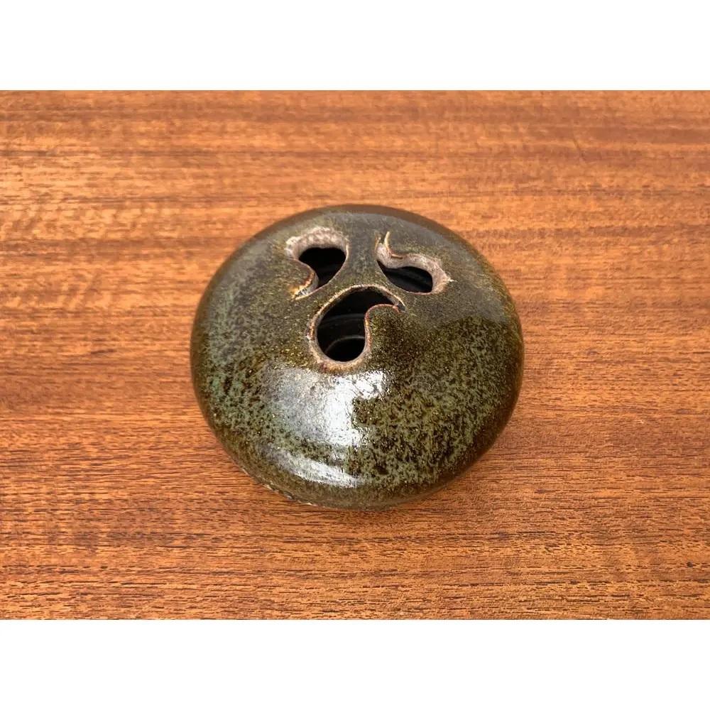 Vaso Ikebana di Studio Pottery tedesco di metà secolo di Till Sudeck, anni '60 in vendita 3