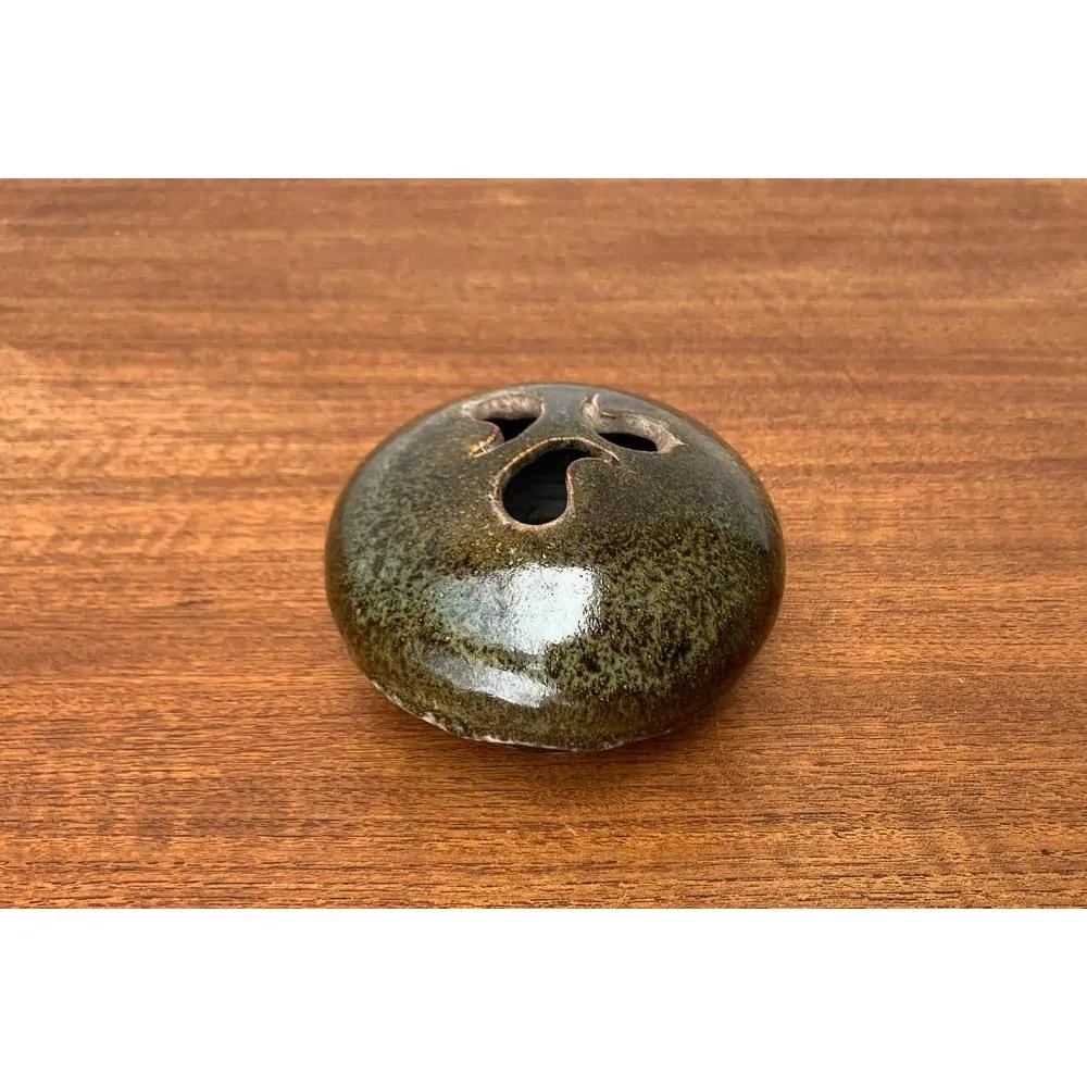 Vaso Ikebana di Studio Pottery tedesco di metà secolo di Till Sudeck, anni '60 in vendita 4