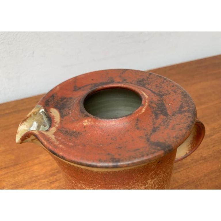 Mid-Century German Studio Pottery Jug by Renate and Hans Heckmann, 1970s For Sale 5