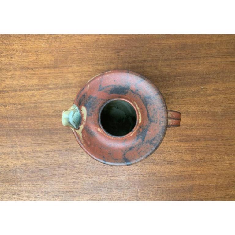 Mid-Century Modern Mid-Century German Studio Pottery Jug by Renate and Hans Heckmann, 1970s For Sale