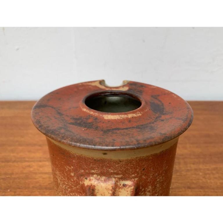 Mid-Century German Studio Pottery Jug by Renate and Hans Heckmann, 1970s In Excellent Condition For Sale In Hamburg, DE