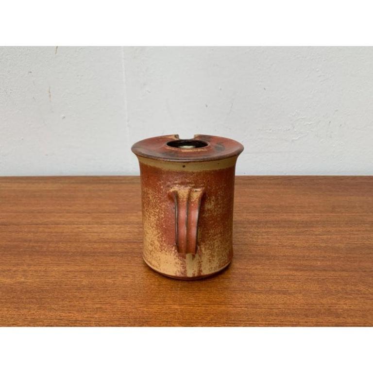 20th Century Mid-Century German Studio Pottery Jug by Renate and Hans Heckmann, 1970s For Sale