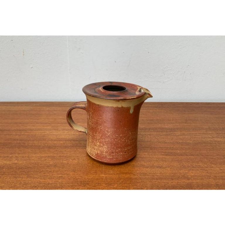 Mid-Century German Studio Pottery Jug by Renate and Hans Heckmann, 1970s For Sale 2